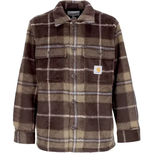 Casual Shirts, unisex, , Size: S Check Fleece Shirt with Pockets - Carhartt WIP - Modalova