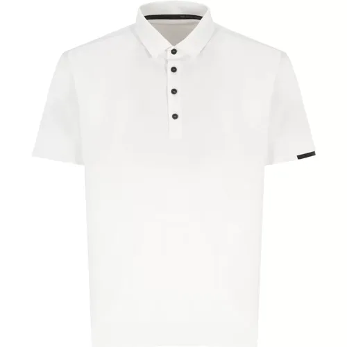 Weißes Polo-Shirt Kurzarm , Herren, Größe: 2XL - RRD - Modalova