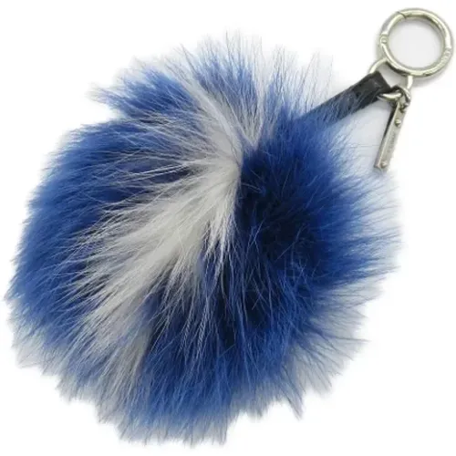 Pre-owned Accessories, female, , Size: ONE SIZE Pre-owned Fur key-holders - Fendi Vintage - Modalova