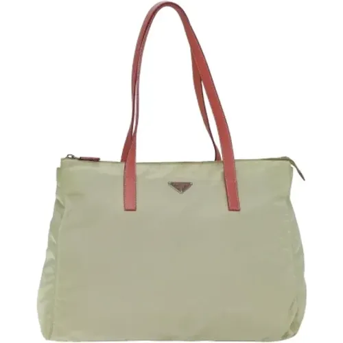 Pre-owned Tote Bags, female, , Size: ONE SIZE Pre-owned Nylon prada-bags - Prada Vintage - Modalova