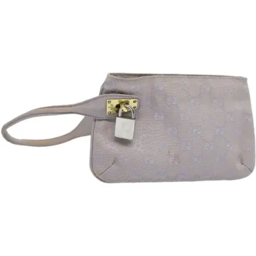 Pre-owned Canvas pouches , female, Sizes: ONE SIZE - Gucci Vintage - Modalova