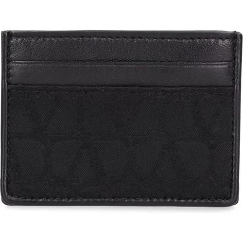 Wallets & Cardholders, male, , Size: ONE SIZE Wallet Iconographe Card Holder - Valentino Garavani - Modalova