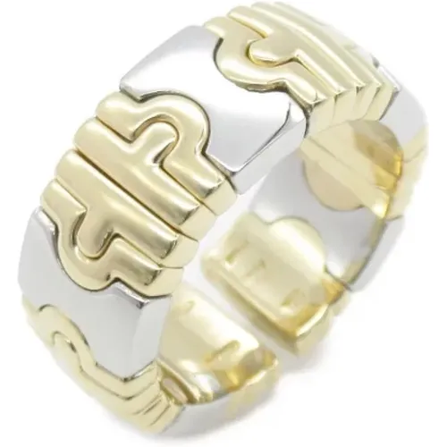 Pre-owned Gold rings , unisex, Sizes: ONE SIZE - Bvlgari Vintage - Modalova