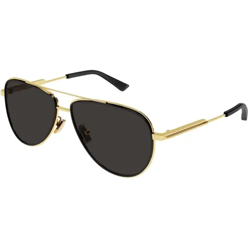 Gold/Grey Sunglasses,Sunglasses Bv1240S - Bottega Veneta - Modalova
