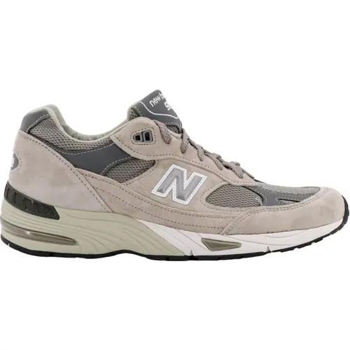 Men's Shoes Sneakers Grey Aw23 , male, Sizes: 12 UK, 9 1/2 UK - New Balance - Modalova