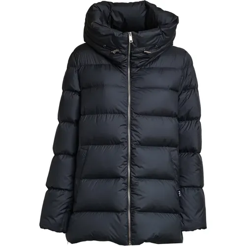 Winter Jackets, female, , Size: M Hooded Down Jacket - add - Modalova