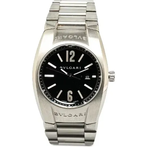 Pre-owned Watches, female, , Size: ONE SIZE Pre-owned Stainless Steel watches - Bvlgari Vintage - Modalova