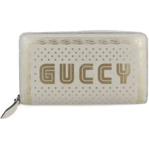 Gebrauchte Leder Geldbörse - Gucci Vintage - Modalova