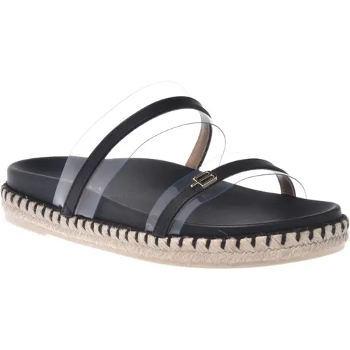 Slipper in nappa leather , Damen, Größe: 36 EU - Baldinini - Modalova