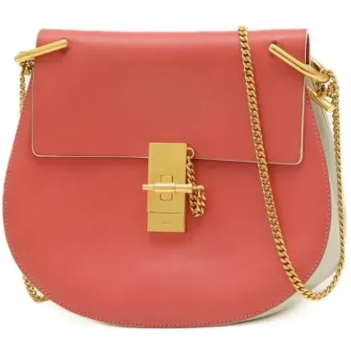 Pre-owned Cross Body Bags, female, , Size: ONE SIZE Pre-owned Leather shoulder-bags - Chloé Pre-owned - Modalova