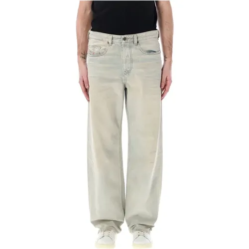 Light Distressed Jeans , male, Sizes: W34 - Diesel - Modalova