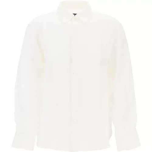 Klassisches Weißes Hemd , Damen, Größe: 2XS - A.p.c. - Modalova