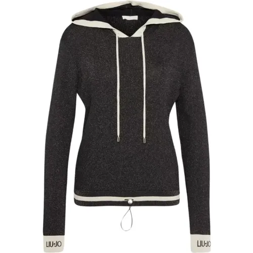 Basic Pullover , Damen, Größe: L - Liu Jo - Modalova