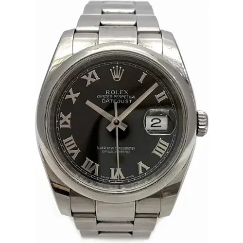 Pre-owned Metal watches , male, Sizes: ONE SIZE - Rolex Vintage - Modalova