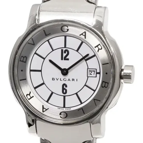 Pre-owned Watches, female, , Size: ONE SIZE Pre-owned Metal watches - Bvlgari Vintage - Modalova