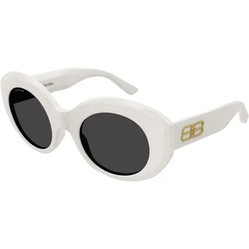 Redonda Sunglasses , unisex, Sizes: 52 MM - Balenciaga - Modalova