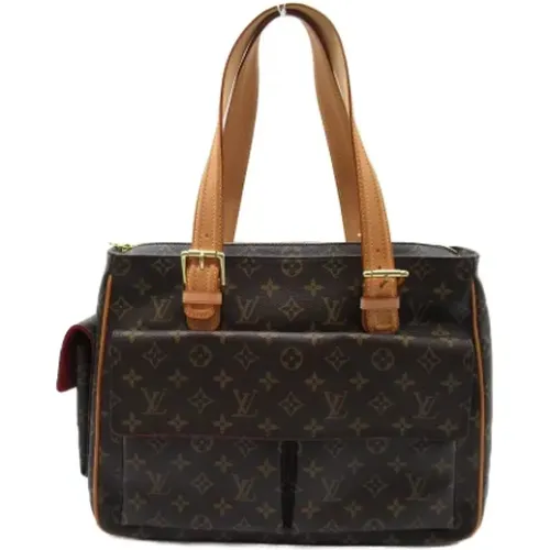 Pre-owned Tote Bags, female, , Size: ONE SIZE Pre-owned Canvas louis-vuitton-bags - Louis Vuitton Vintage - Modalova