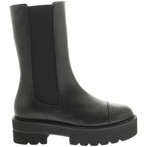 Elevate Your Style with Calf Leather Boots , female, Sizes: 7 UK, 4 UK, 5 UK, 6 1/2 UK - Stuart Weitzman - Modalova