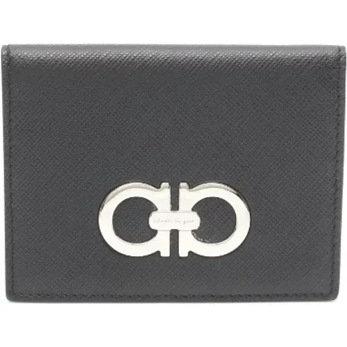 Pre-owned Leather wallets , female, Sizes: ONE SIZE - Salvatore Ferragamo Pre-owned - Modalova