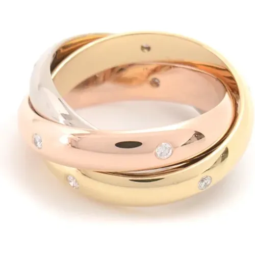 Pre-owned Jewellery, female, , Size: ONE SIZE Pre-owned Metal rings - Cartier Vintage - Modalova