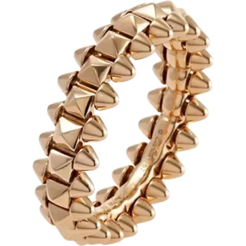 Pre-owned Rose Gold rings , female, Sizes: ONE SIZE - Cartier Vintage - Modalova