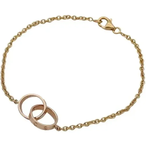 Pre-owned Jewellery, male, , Size: ONE SIZE Pre-owned Rose Gold bracelets - Cartier Vintage - Modalova