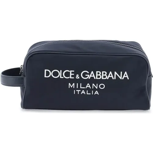 Gummiertes Logo Beauty Case,Rubberized Logo Beauty Case - Dolce & Gabbana - Modalova