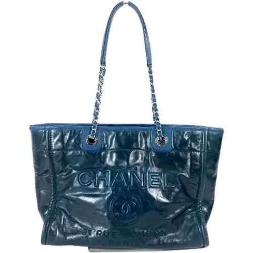 Pre-owned Tote Bags, female, , Size: ONE SIZE Pre-owned Leather chanel-bags - Chanel Vintage - Modalova