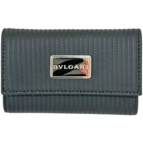 Pre-owned Leather key-holders , female, Sizes: ONE SIZE - Bvlgari Vintage - Modalova