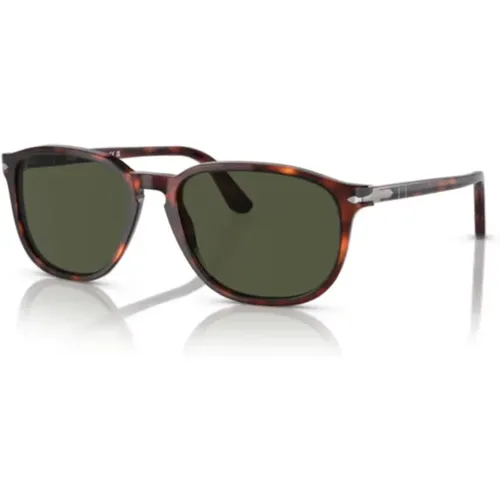 Sunglasses, unisex, , Size: ONE SIZE Classic Sunglasses with Black Frames - Persol - Modalova