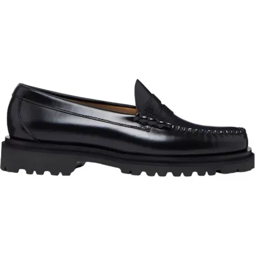 Loafers, male, , Size: 13 US Leather Penny Loafers Autumn/Winter 2024 - G.h. Bass & Co. - Modalova