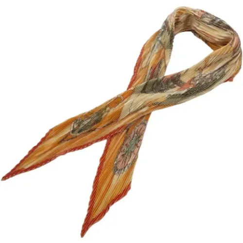 Pre-owned Scarves, female, , Size: ONE SIZE Pre-owned Silk scarves - Hermès Vintage - Modalova