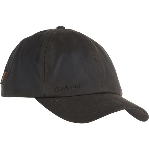 Caps, male, , Size: ONE SIZE Water-Resistant Sport Cap with Tonal Embroidery - Barbour - Modalova