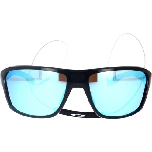 Polarized Split Shot Sunglasses , unisex, Sizes: 64 MM - Oakley - Modalova