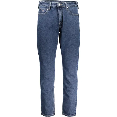 Denim Jeans Blau Slim Fit Logo , Damen, Größe: W31 L30 - Tommy Hilfiger - Modalova