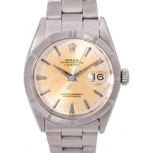 Pre-owned Stainless Steel watches , female, Sizes: ONE SIZE - Rolex Vintage - Modalova