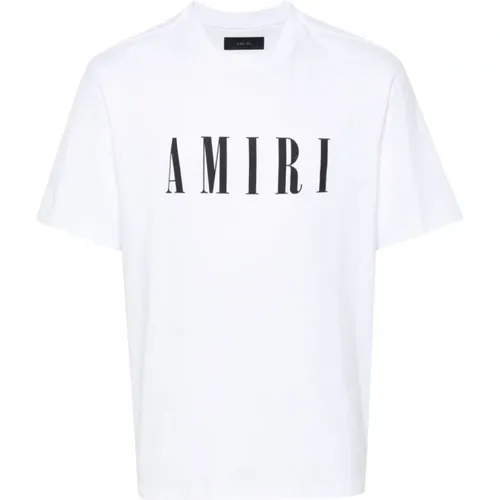 Core Logo T-shirts and Polos , male, Sizes: S, XL, 2XL - Amiri - Modalova