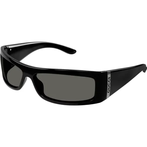 Trendige Sonnenbrillenkollektion , Herren, Größe: 64 MM - Gucci - Modalova