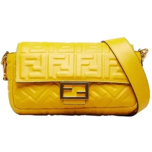 Pre-owned Cross Body Bags, female, , Size: ONE SIZE Pre-owned Leather fendi-bags - Fendi Vintage - Modalova