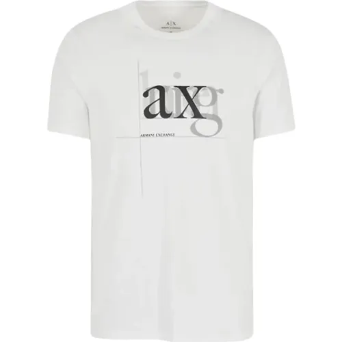 T-Shirts, male, , Size: S Basic Tee - Armani Exchange - Modalova