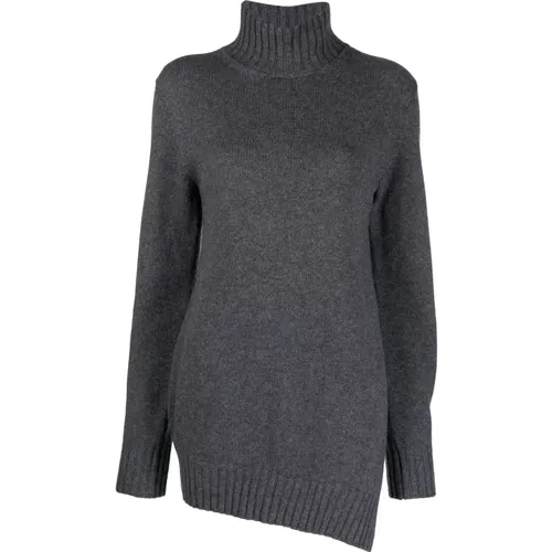 Casual Grauer Wollpullover - Jil Sander - Modalova