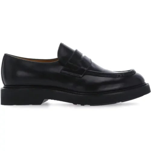 Loafers, male, , Size: 7 1/2 US Leather Loafers for Men - Church's - Modalova