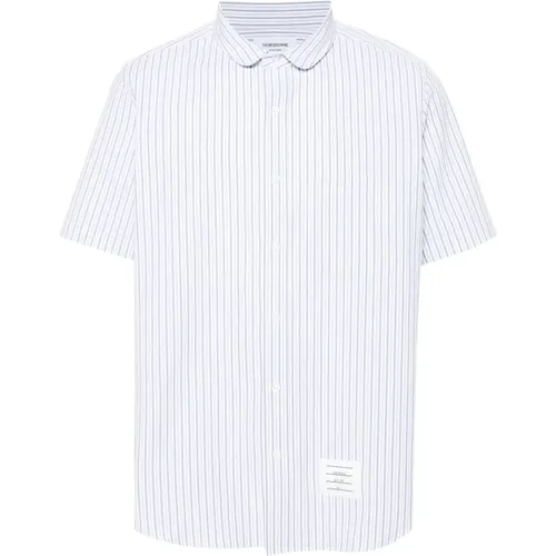 Casual Short Sleeve Shirt , male, Sizes: M, L, S - Thom Browne - Modalova