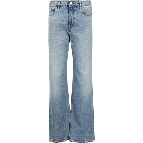 Korea Stylish Denim Jeans , female, Sizes: W24, W27, W26, W28 - Haikure - Modalova