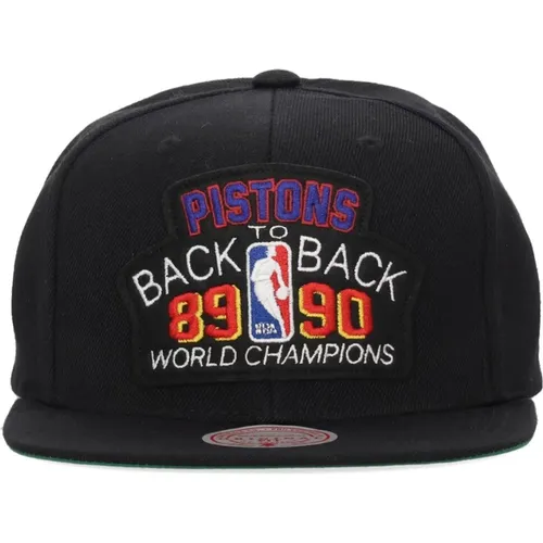 Caps, unisex, , Size: ONE SIZE Detroit Pistons NBA Champs Snapback Cap - Mitchell & Ness - Modalova