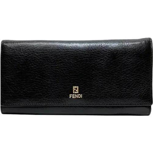 Pre-owned Leather wallets , unisex, Sizes: ONE SIZE - Fendi Vintage - Modalova