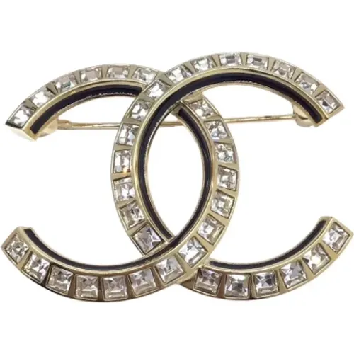 Pre-owned Jewellery, female, , Size: ONE SIZE Pre-owned Metal brooches - Chanel Vintage - Modalova