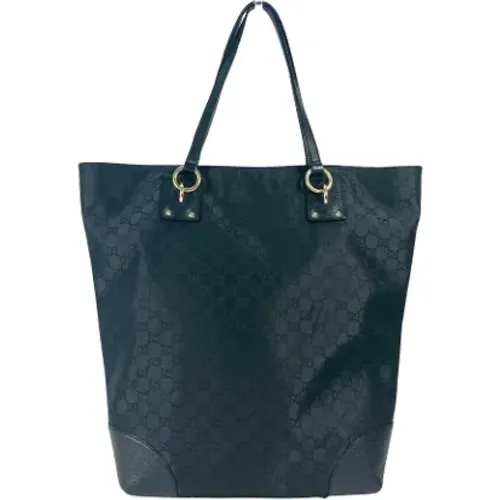 Pre-owned Tote Bags, female, , Size: ONE SIZE Pre-owned Canvas gucci-bags - Gucci Vintage - Modalova