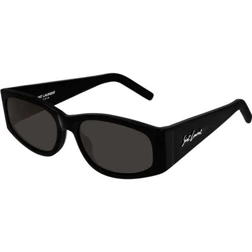 Grey Sunglasses SL 329 , unisex, Sizes: 55 MM - Saint Laurent - Modalova