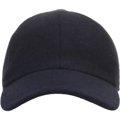 Cashmere Baseball Hat , male, Sizes: L, M, XL - Fedeli - Modalova